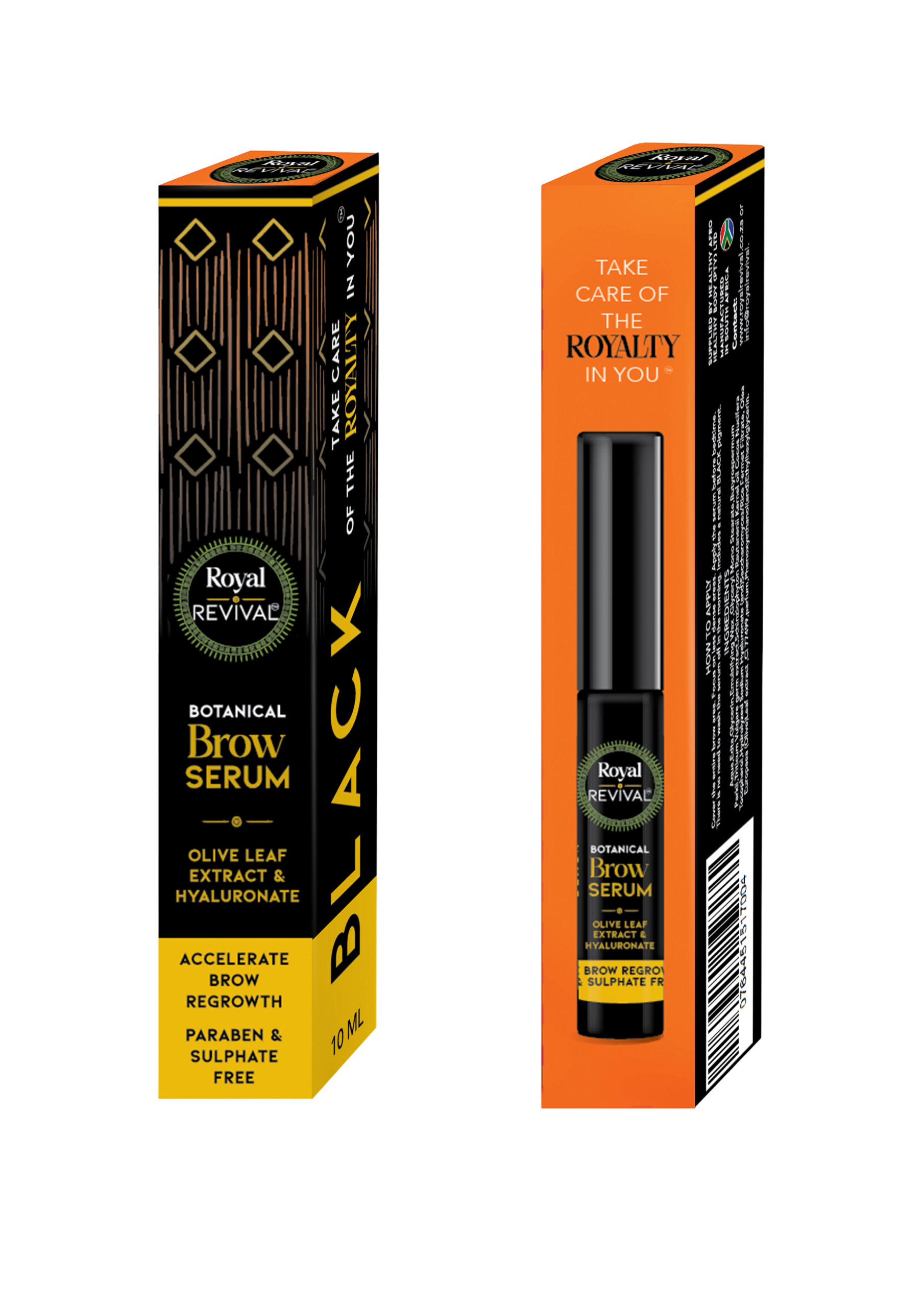 Accelerate Brow Re-Growth Serum – Black | Fuller-Looking Brows | 10ml